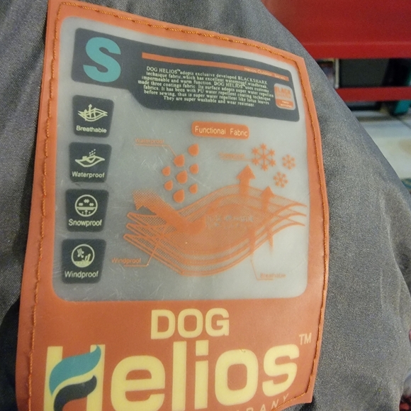 HELIOS DOG pet SNOWSUIT outfit jacket coat - RED - Picture 6 of 11